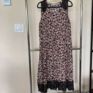 Loft Floral Dress sz XL